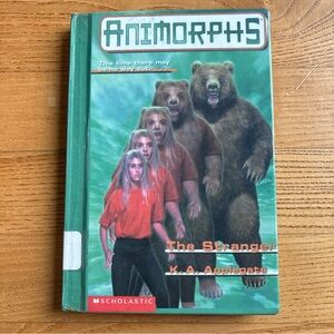 Animorphs #7 The Stranger HARDCOVER Book K.A. Applegate Bear Regent Y2K Vintage